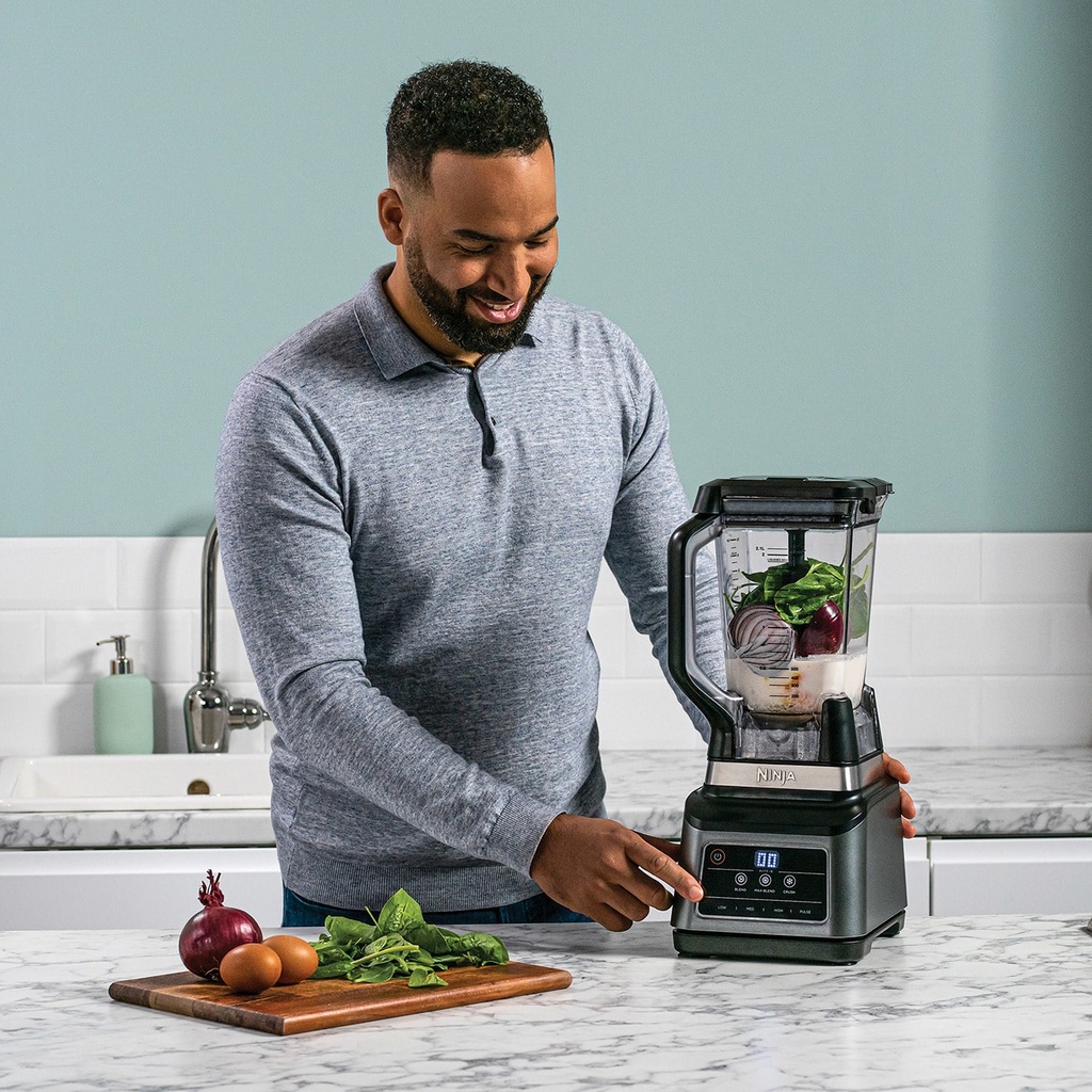 BATIDORA DE VASO NINJA BN750EU 2 EN 1 CON AUTO-IQW