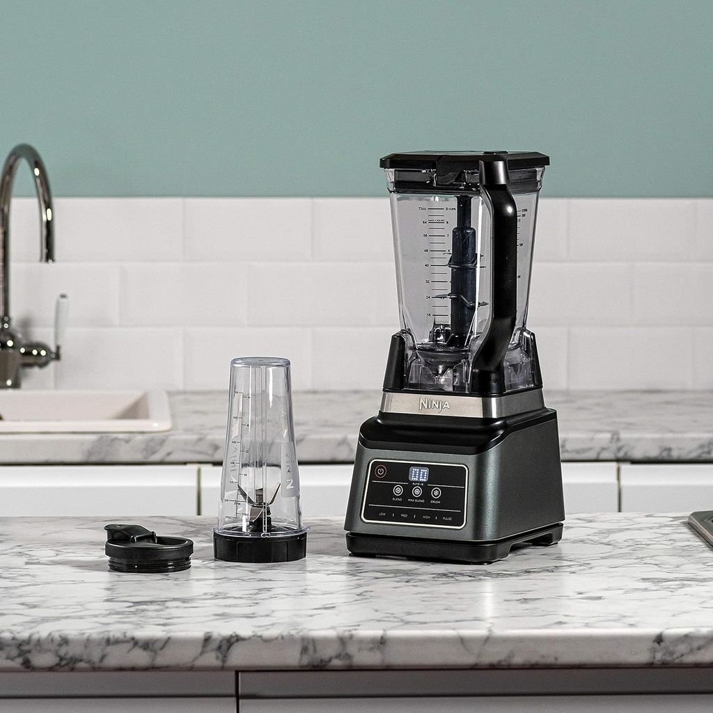 BATIDORA DE VASO NINJA BN750EU 2 EN 1 CON AUTO-IQW