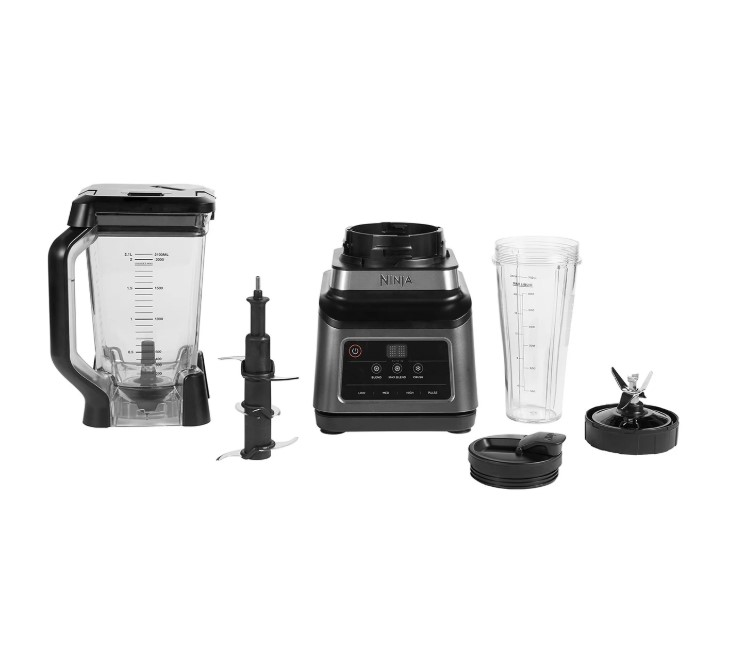BATIDORA DE VASO NINJA BN750EU 2 EN 1 CON AUTO-IQW