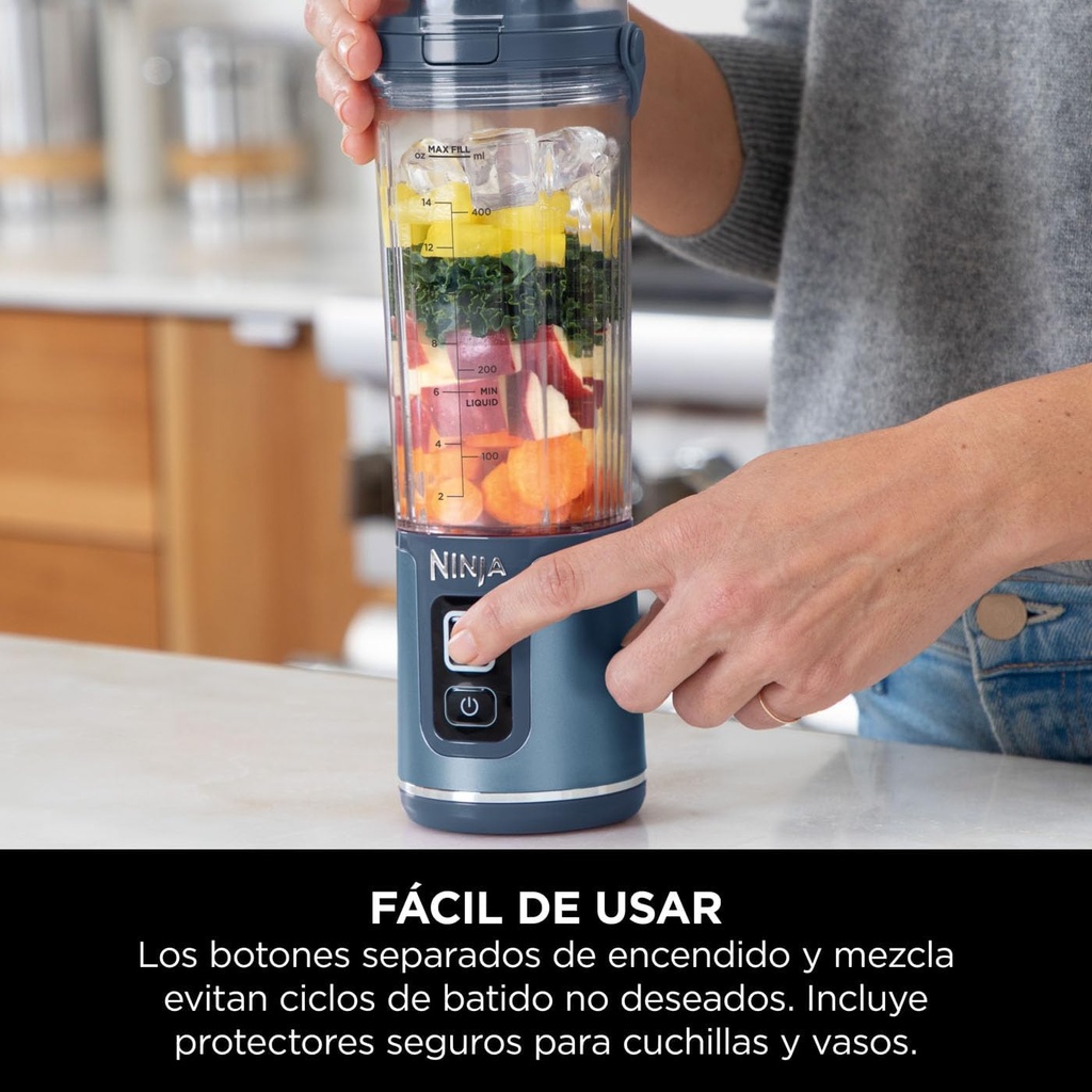 BATIDORA DE VASO NINJA BC151EUNV  INDIVIDUAL PARA