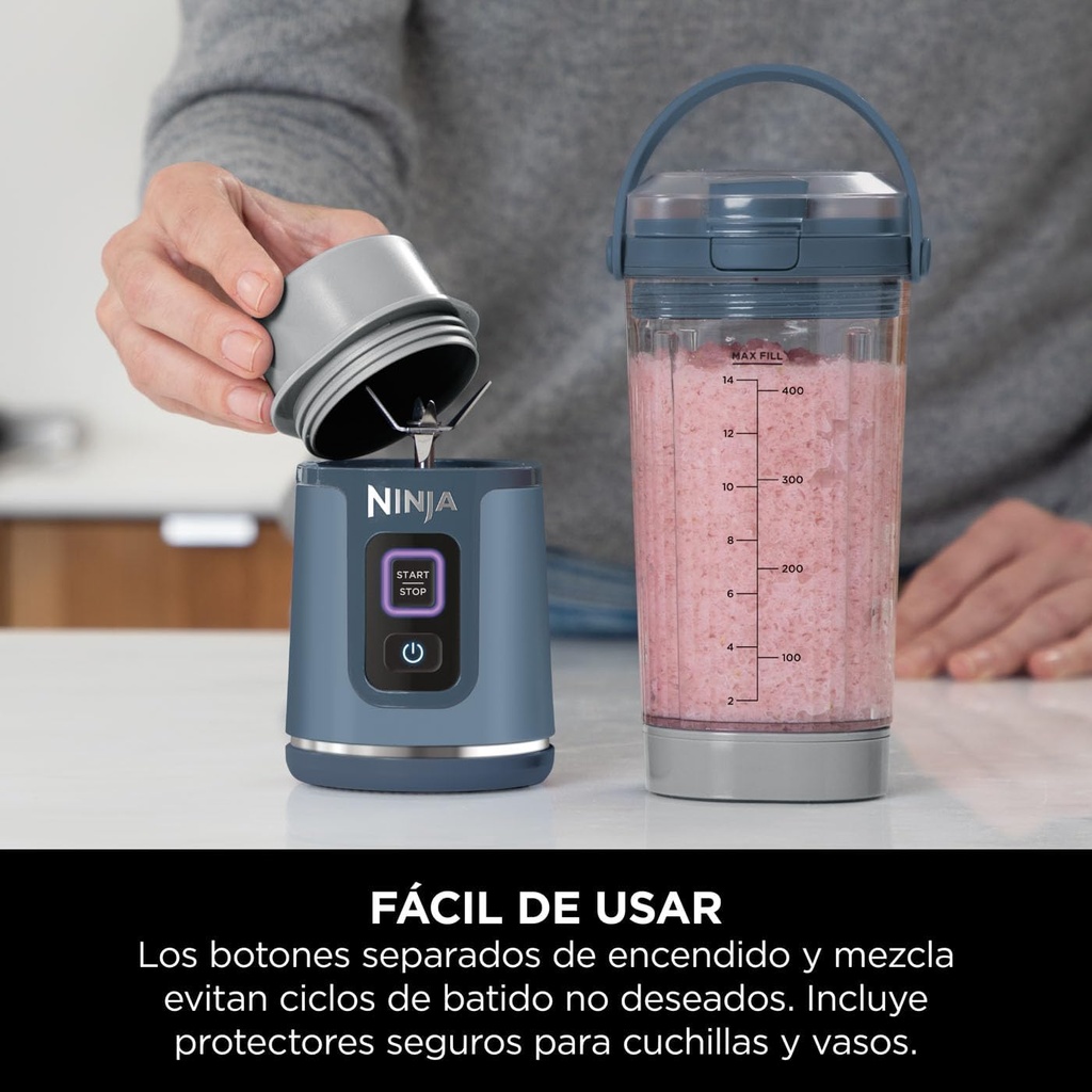 BATIDORA DE VASO NINJA BC151EUNV  INDIVIDUAL PARA