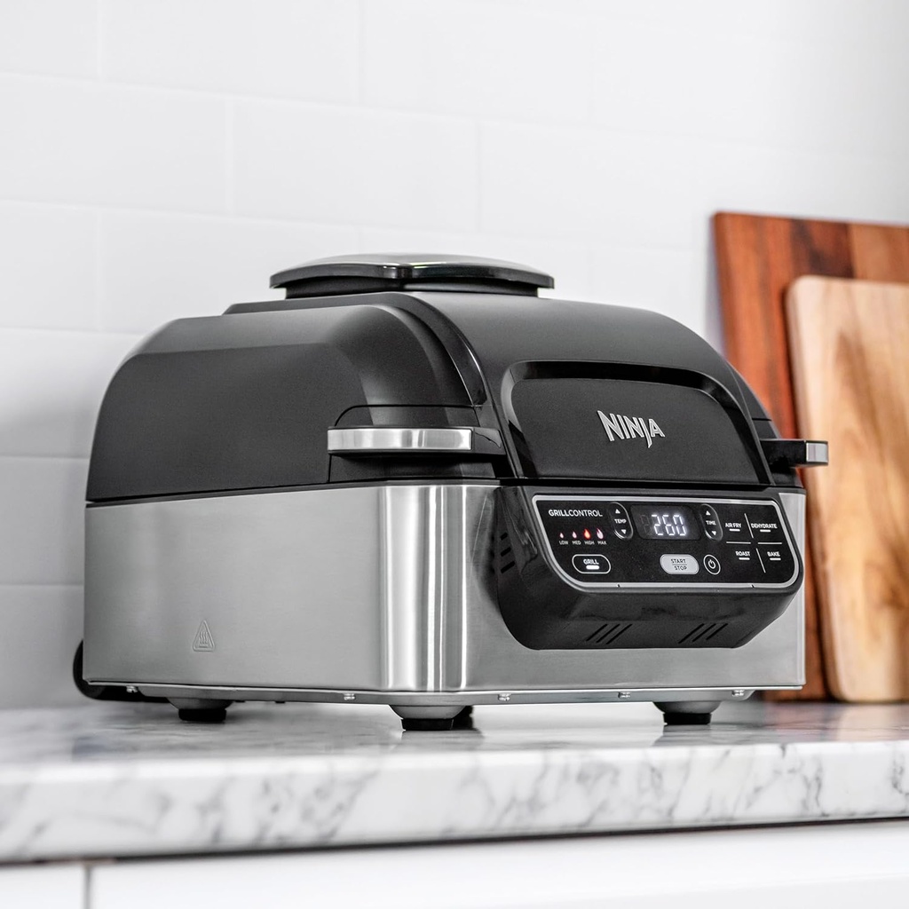FREIDORA + PARRILLA DE INTERIOR NINJA AG301EU 5 - 1