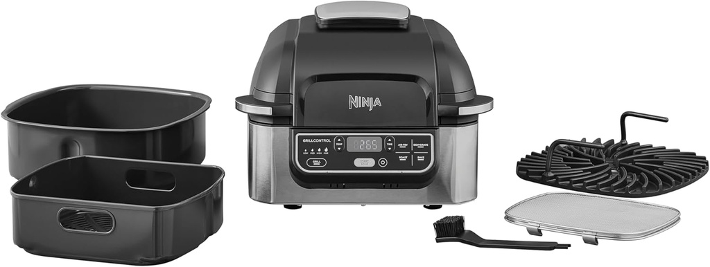 FREIDORA + PARRILLA DE INTERIOR NINJA AG301EU 5 - 1