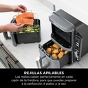 FREIDORA SIN ACEITE NINJA 6EN1 9.5L VERTICAL MOD. SL400EU