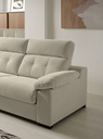 SOFA CAMA ITALIANO MD. KATA 140X190 14 CM TPZ NATURA C-03 SAND