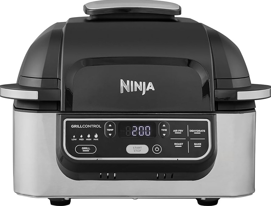 FREIDORA + PARRILLA DE INTERIOR NINJA AG301EU 5 - 1