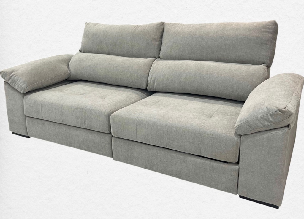 SOFA MOD CATO XXL DE 255 CM TPZ, NATURE 27